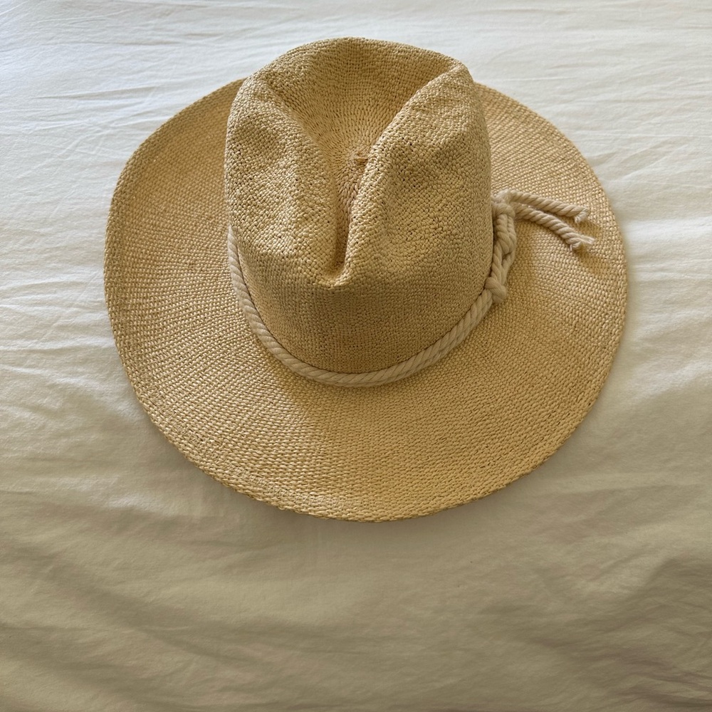 Brixton Straw Medium Brim Hat